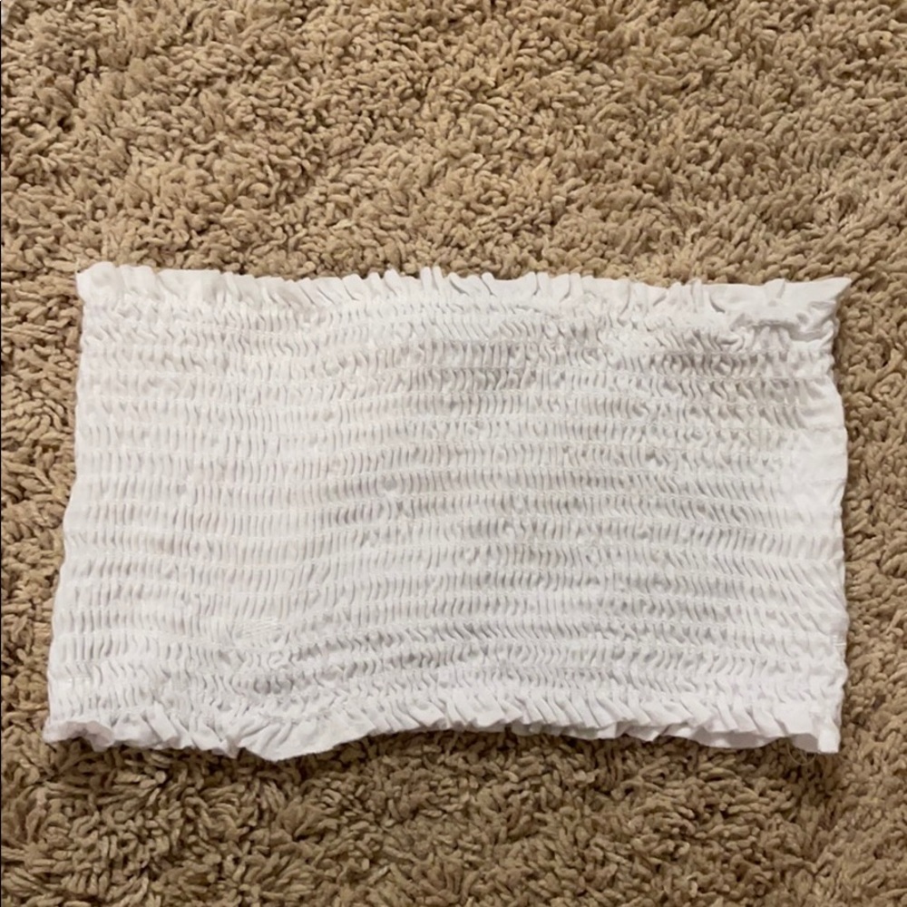 White tube top